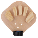 Maxbell Wooden Finger Separator Splint Separate Finger Board for Men Women Older S