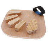 Maxbell Wooden Finger Separator Splint Separate Finger Board for Men Women Older S