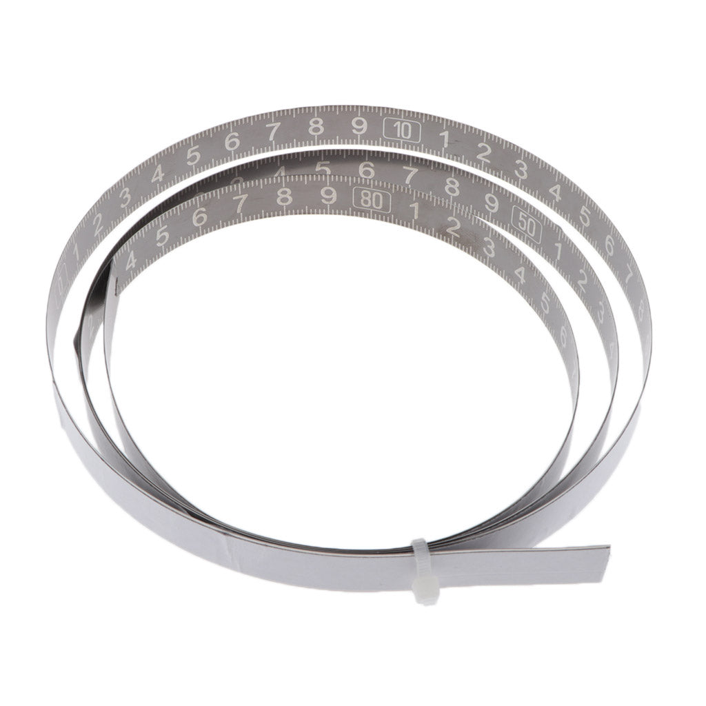 Maxbell Miter Saw Track Tape Measure Adhesive Metric Ruler Middle 3M