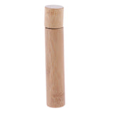 Maxbell Natural Bamboo Refillable Empty Essential Oil Makeup Roll on Bottle 10 ml