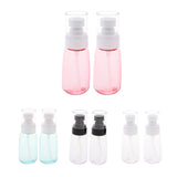 Maxbell 2Pcs Makeup Pump Bottle Container Cosmetic Cream Lotion Bottles Clear