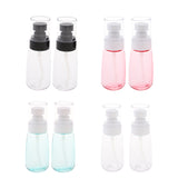 Maxbell 2Pcs Makeup Pump Bottle Container Cosmetic Cream Lotion Bottles Clear