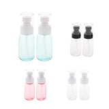 Maxbell 2Pcs Makeup Pump Bottle Container Cosmetic Cream Lotion Bottles Clear