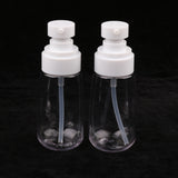 Maxbell 2Pcs Makeup Pump Bottle Container Cosmetic Cream Lotion Bottles Clear