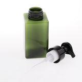 Maxbell Empty Plastic Square Pump Bottle Jar Foam Dispenser for Liquid Lotion Green