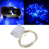 Maxbell LED Copper String Light Decorative Light for Holiday 4 meter_Blue