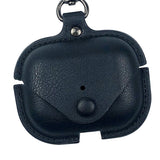 Maxbell Earphone Case PU Leather Protective Case Cover for Airpods Pro Black