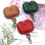Maxbell Earphone Case PU Leather Protective Case Cover for Airpods Pro Black