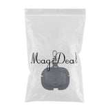 Maxbell Earphone Case PU Leather Protective Case Cover for Airpods Pro Black