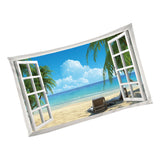 Maxbell 3D Wall Hanging Tapestry Curtain for Party Decor Beach_200x150cm