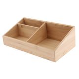 Maxbell Wood Makeup Storage Organizer Cosmetic Storage Box For Neat Countertop 01