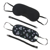 Maxbell Bamboo Charcoal Eye Mask Breathable Sleeping Mask Blindfold Colorful Cherry