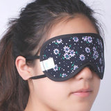 Maxbell Bamboo Charcoal Eye Mask Breathable Sleeping Mask Blindfold Colorful Cherry