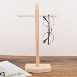 Maxbell Wooden Sunglasses Display Rack Eyeglass Stand Holder Counter Organizer  M