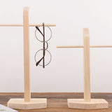 Maxbell Wooden Sunglasses Display Rack Eyeglass Stand Holder Counter Organizer  M