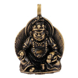 Maxbell Tibetan Buddhism Fortune God Miniature Statue DIY Necklace Pendants Bronze