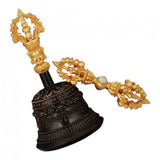 Maxbell Tibetan Nepal Crafts Buddhism Vajra Dorje Bell Rattle Protection Amulets