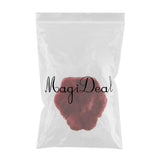 Maxbell Womens Winter Warm Faux Fur Scarf Furry Neck Wrap Warm Soft Cozy Red