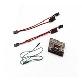 Maxbell For HG-P408 1/10 RC 4x4 Hummer RC Car Parts IC Mainboard with LED Light Set