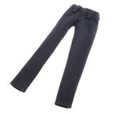 Maxbell 1/6 BJD Male Doll Long Trousers Clothes Outfits DIY Accessories Black