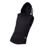 Maxbell Hot Men's Hooded Vest Tank Tops Sweatshirt Gym Sleeveless T-shirt