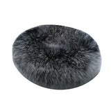 Ladies Winter Faux Fur Collar Circle Scarf Wrap for Cold Weather Black