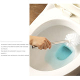 Maxbell European Bathroom Toilet Cleaning Brush Soft Bristles Toilet Cleaning Tools