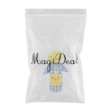 Maxbell Pet Dog Clothes Overall Yellow, Duck+Blue Grid/ Cotton Linen 3 Sizes XL