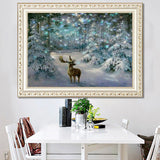 Maxbell Diamond DIY Painting Embroidery Rhinestone Painting Cross Stitch Kit - Deer