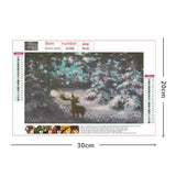Maxbell Diamond DIY Painting Embroidery Rhinestone Painting Cross Stitch Kit - Deer