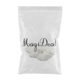 Maxbell Thick Knitted Wool Throw Blanket Chunky Sofa Blanket Kids Adults White