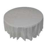 Maxbell Round Disposable Table Cloth Tablecloths Wedding Birthday Party Silvery Grey