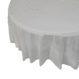 Maxbell Round Disposable Table Cloth Tablecloths Wedding Birthday Party Silvery Grey