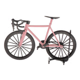 Maxbell 1/14 Scale Alloy Diecast Bike Model Handicraft Bicycle Toys Pink