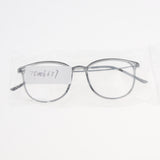 Maxbell Lightweight Vintage Eyewears Unisex Spectacles Eyeglasses Frame Gray