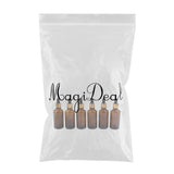 Maxbell 6x Empty Dropper Bottles Refillable Essential Oil Cosmetic Jar Canning 30ml