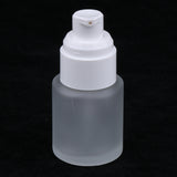 Maxbell 3 Piece 20ml Frosting Glass Refillable Empty Pump Spray Bottle 01 Golden Cap