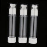 Maxbell 3 Pieces Empty Refillable Vacuum Bottles Cosmetic Sample Containers 50ml