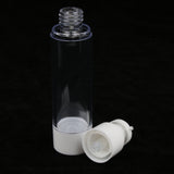 Maxbell 3 Pieces Empty Refillable Vacuum Bottles Cosmetic Sample Containers 50ml