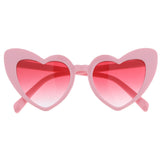 Maxbell Heart Shaped Sunglasses Women Party Eyewear Eyeglasses Fashion Shades Pink