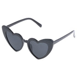 Maxbell Heart Shaped Sunglasses Women Party Eyewear Eyeglasses Fashion Shades Black