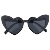 Maxbell Heart Shaped Sunglasses Women Party Eyewear Eyeglasses Fashion Shades Black