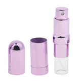 Maxbell 6ml Travel Empty Perfume Spray Bottle Aftershave Atomizer Refillable Purple