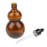 Maxbell 2 Pieces Empty Glass Essential Oil Liquid Aromatherapy Dropper Bottles 50ml