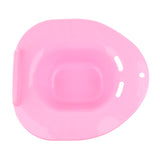 Maxbell Hip Bath Tub Sitz Bath for Toilet Maternity Hemorrhoid Avoid Squatting Pink