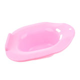 Maxbell Hip Bath Tub Sitz Bath for Toilet Maternity Hemorrhoid Avoid Squatting Pink