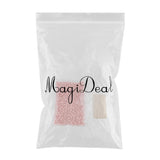 Maxbell 500g Hot Film Hard Wax Beans Hair Removal Beads +10 Sticks Rose