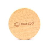 Maxbell Men's Beard Brush Boar Bristle Round Wood Handle Mustache Care Grooming Kit