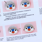 Maxbell Animal Needle Felting Kit For Beginner with Basic Tools penguin totoro