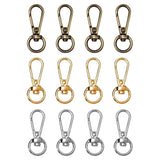 Maxbell 4 Pieces Swivel Trigger Buckles Landyard Clip Purse Lobster Clasp Bronze